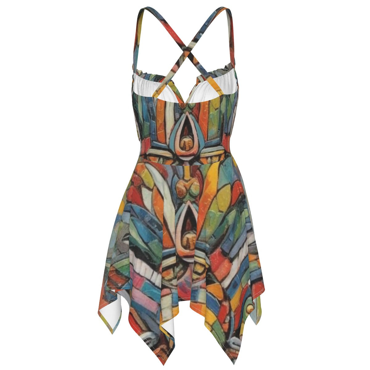 All-Over Print Women's Slip Dress