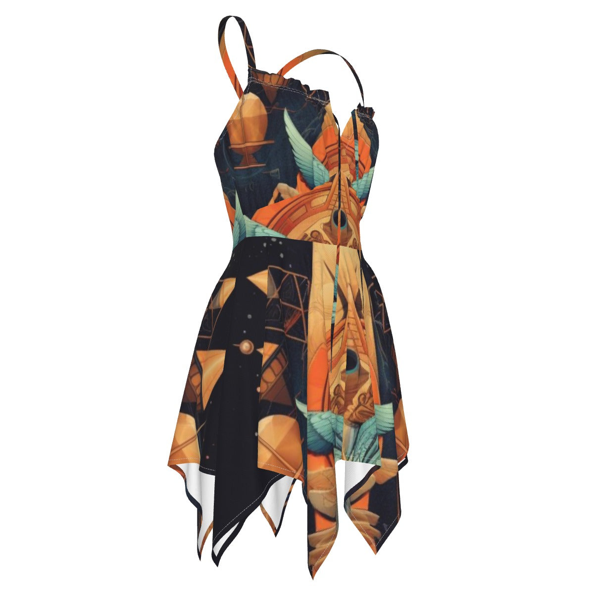 All-Over Print Women's Slip Dress