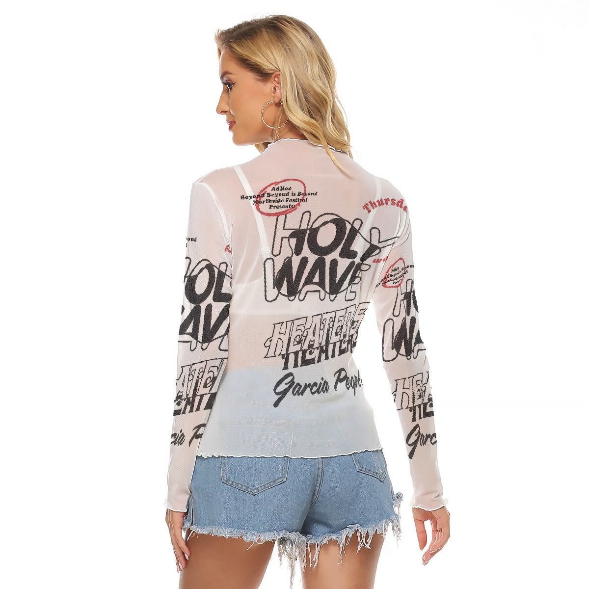 All-Over Print Women's Mesh T-shirt