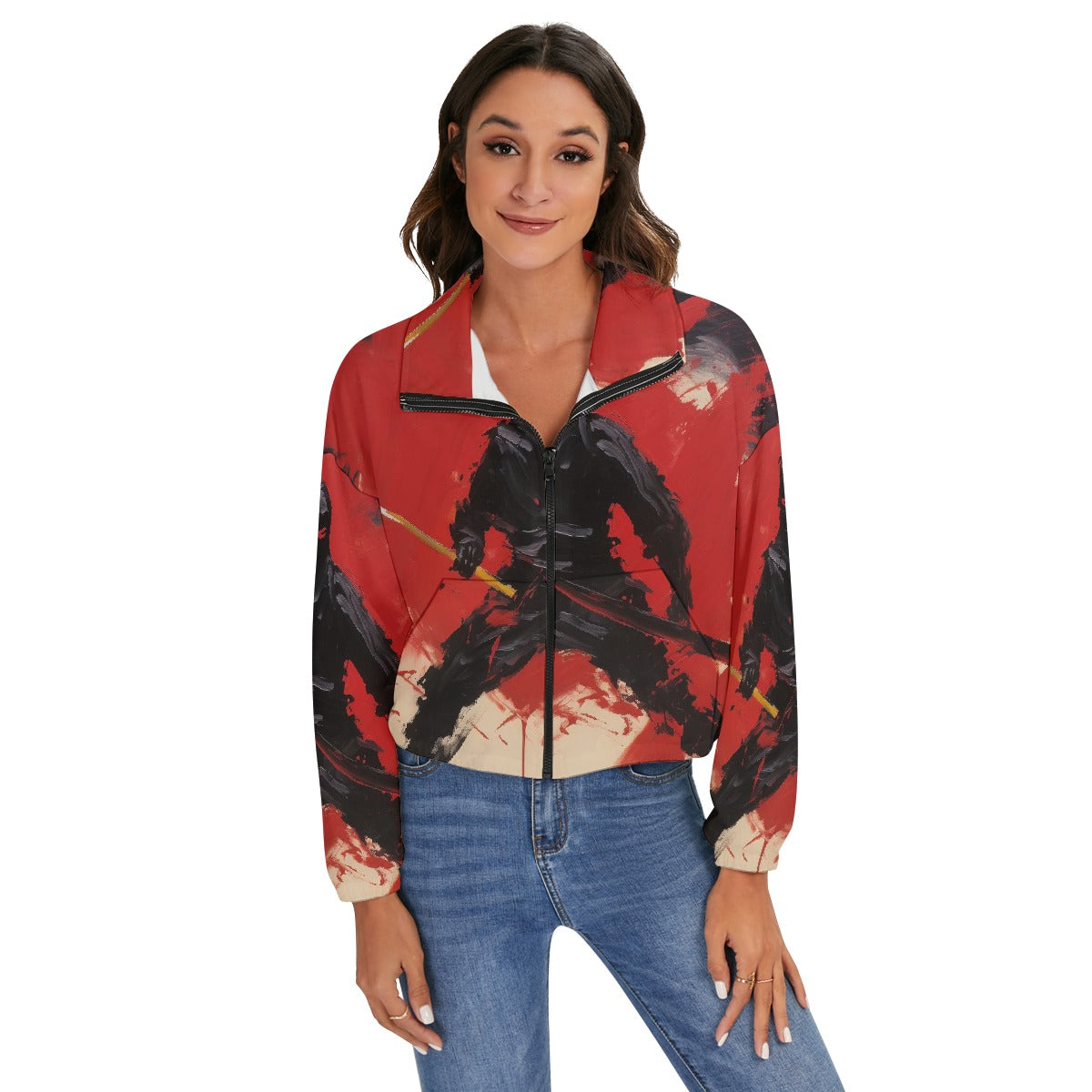 All-Over Print Women's Zip Jacket