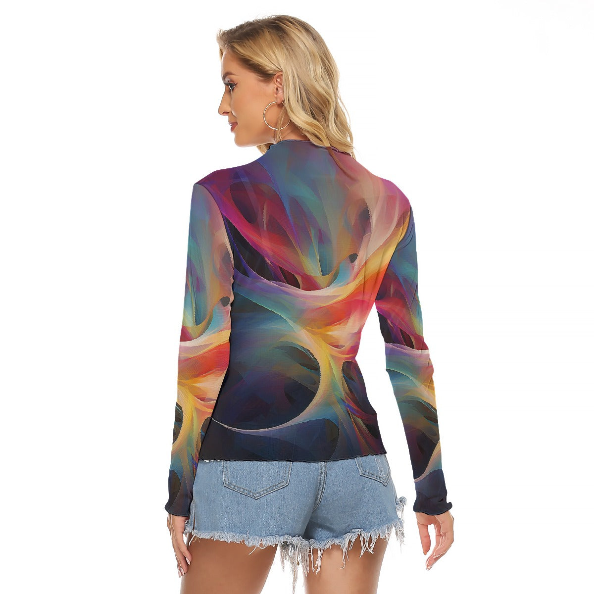 All-Over Print Women's Mesh T-shirt