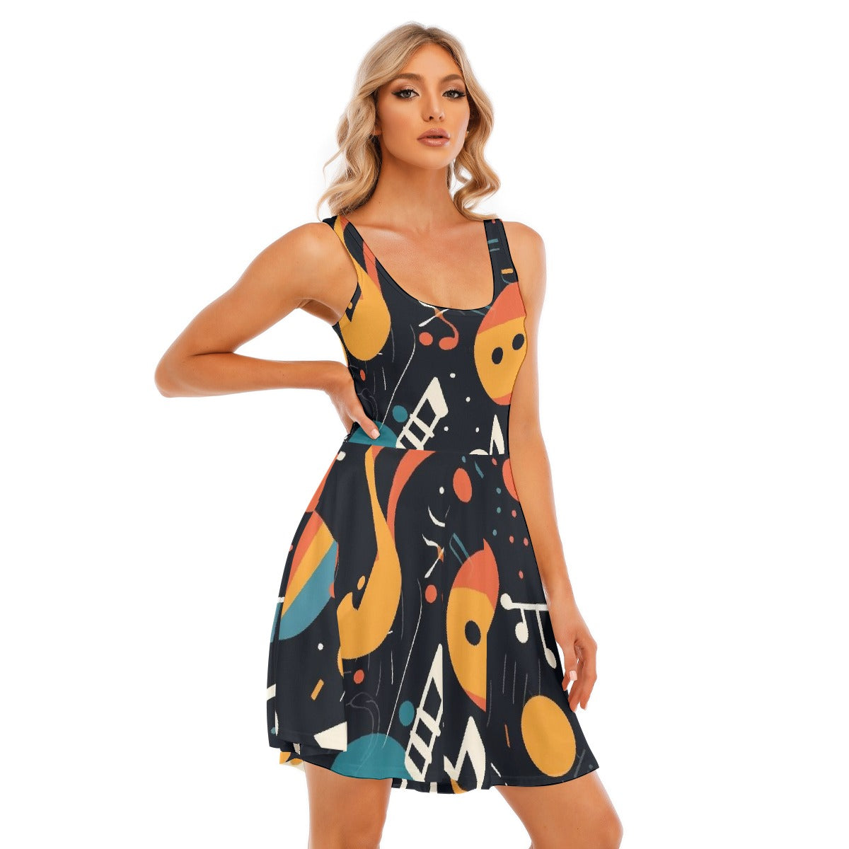 All-Over Print Women's Tank Vest Dress