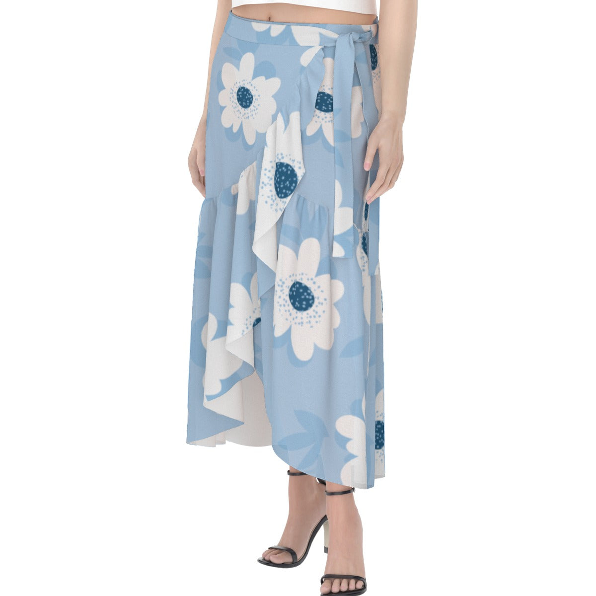 All-Over Print Women's Wrap Skirt