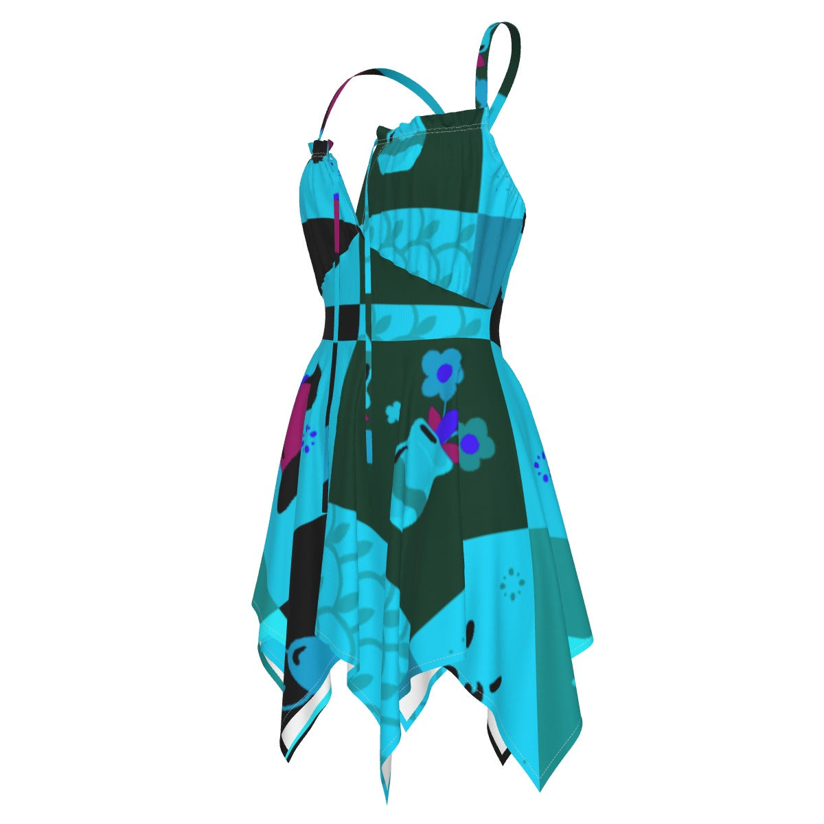 All-Over Print Women's Slip Dress