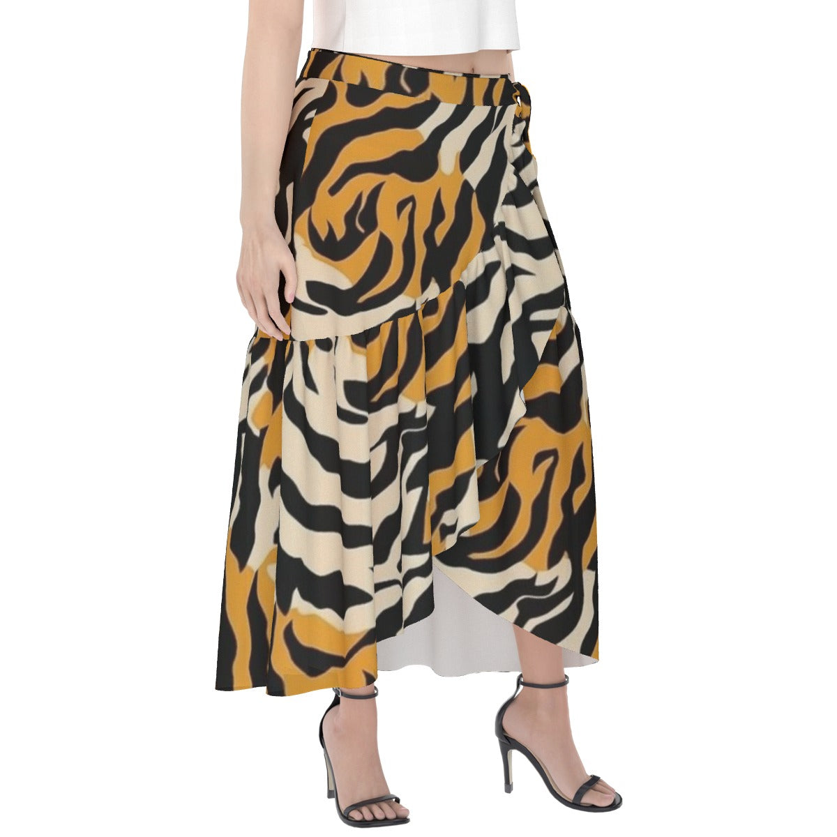 All-Over Print Women's Wrap Skirt