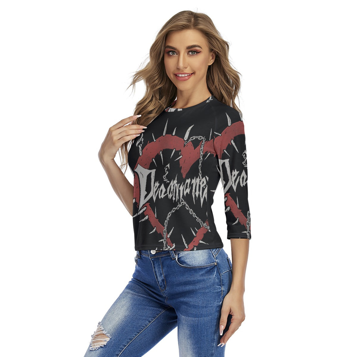 All-Over Print Women's Raglan Sleeves T-shirts