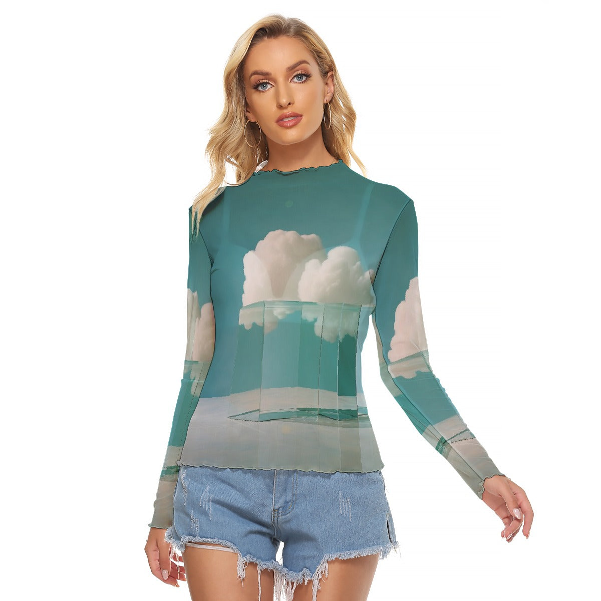 All-Over Print Women's Mesh T-shirt