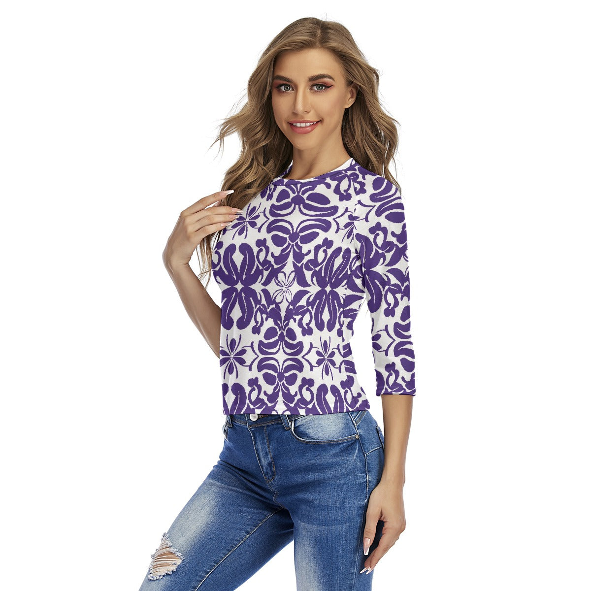 All-Over Print Women's Raglan Sleeves T-shirts