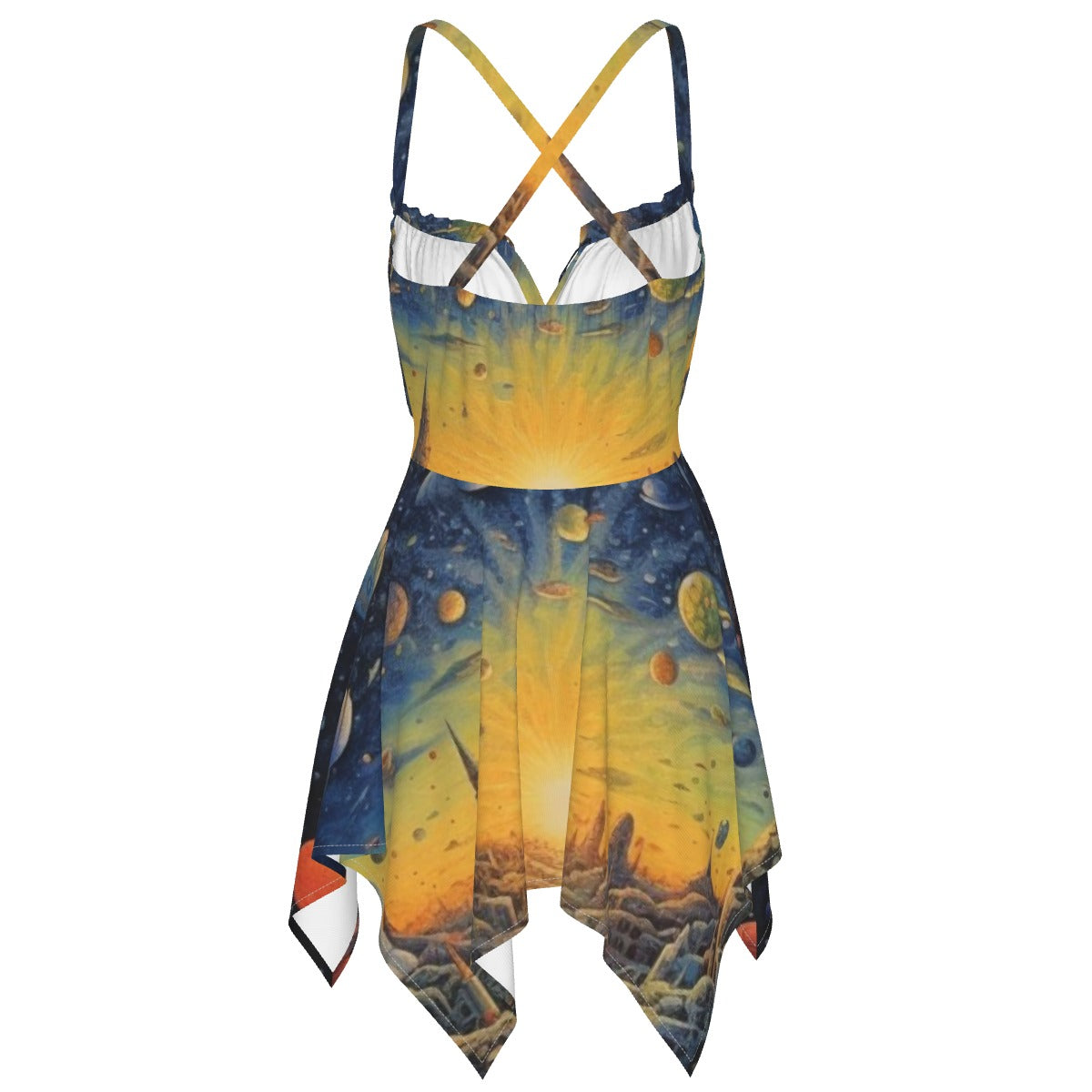 All-Over Print Women's Slip Dress