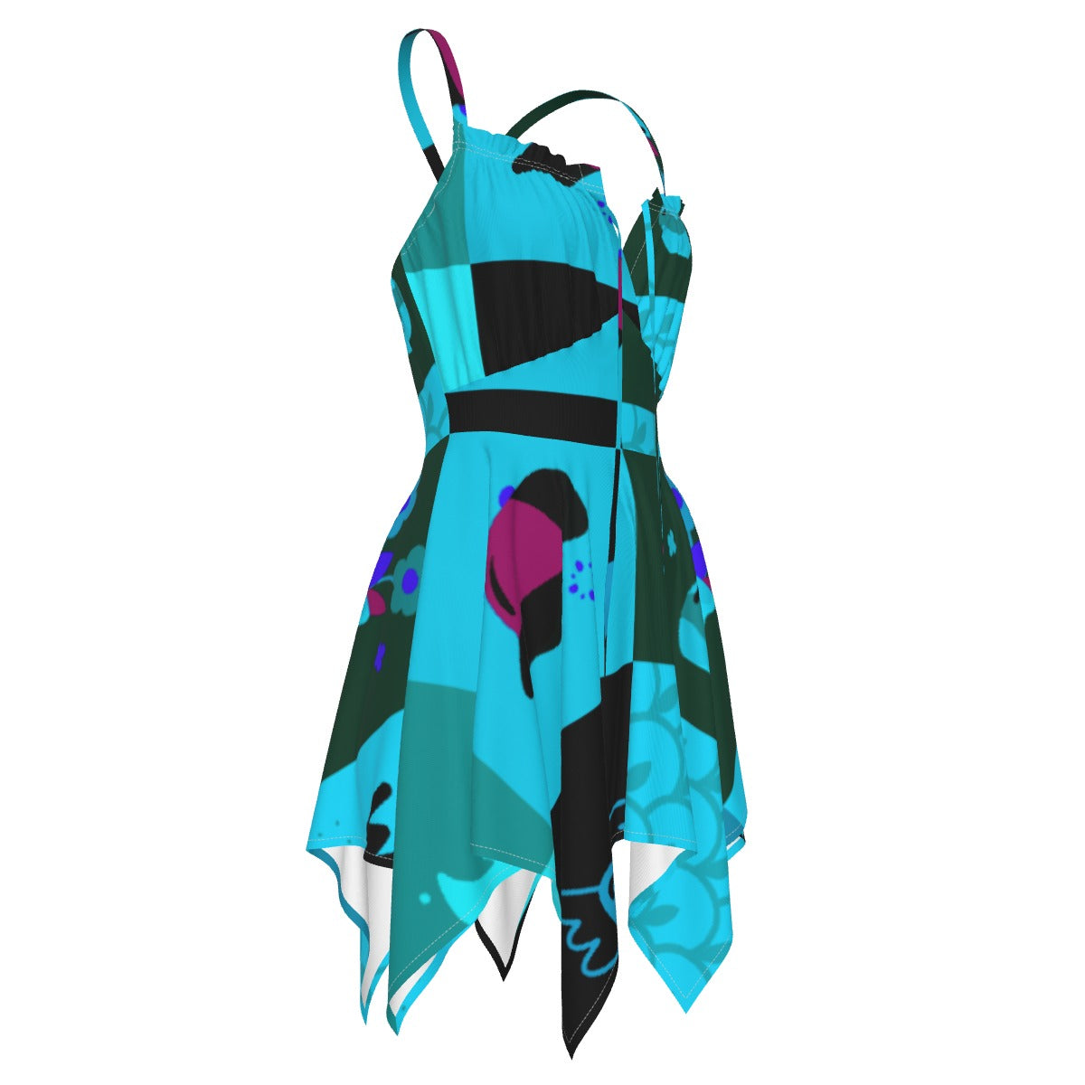 All-Over Print Women's Slip Dress