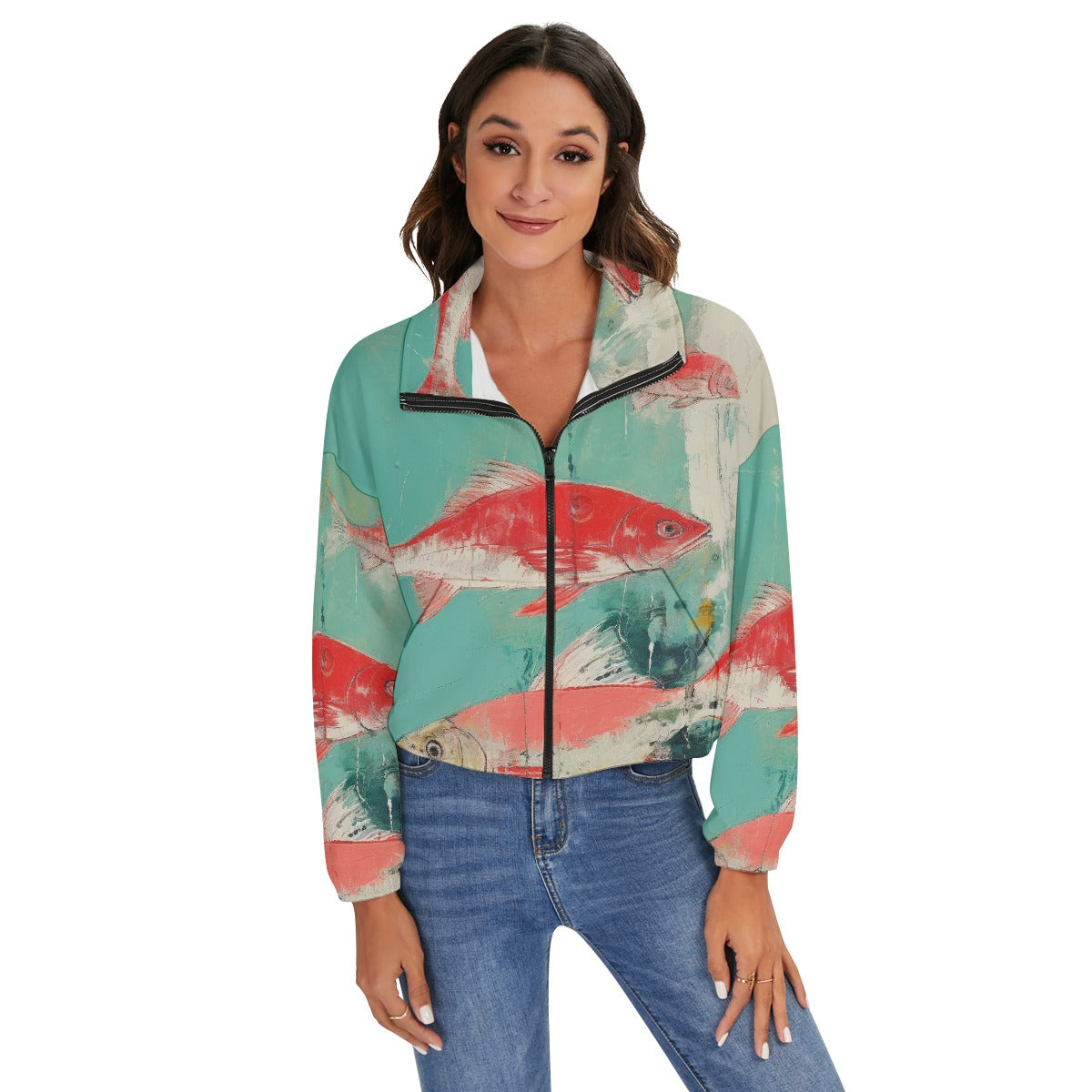 All-Over Print Women's Zip Jacket