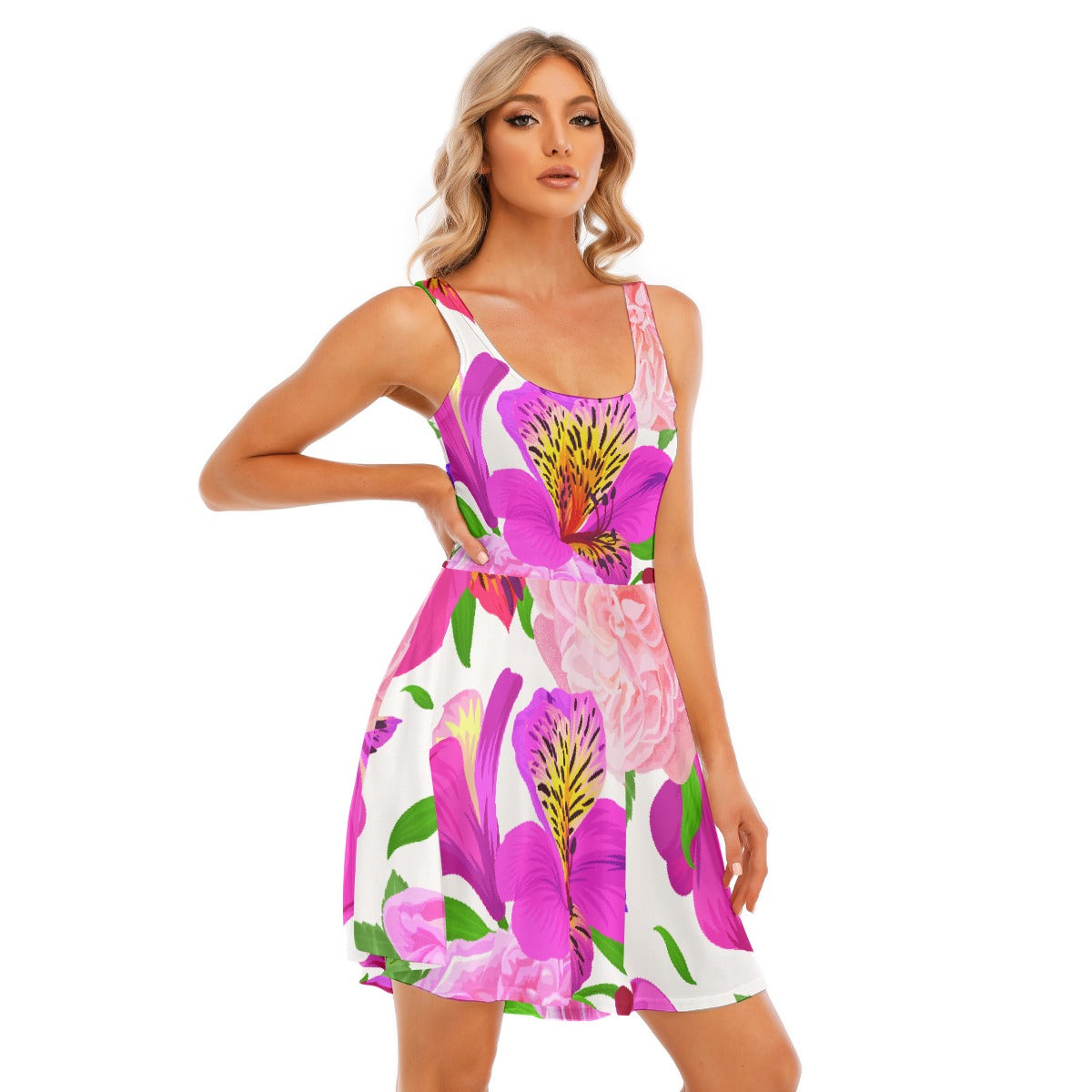 All-Over Print Women's Tank Vest Dress