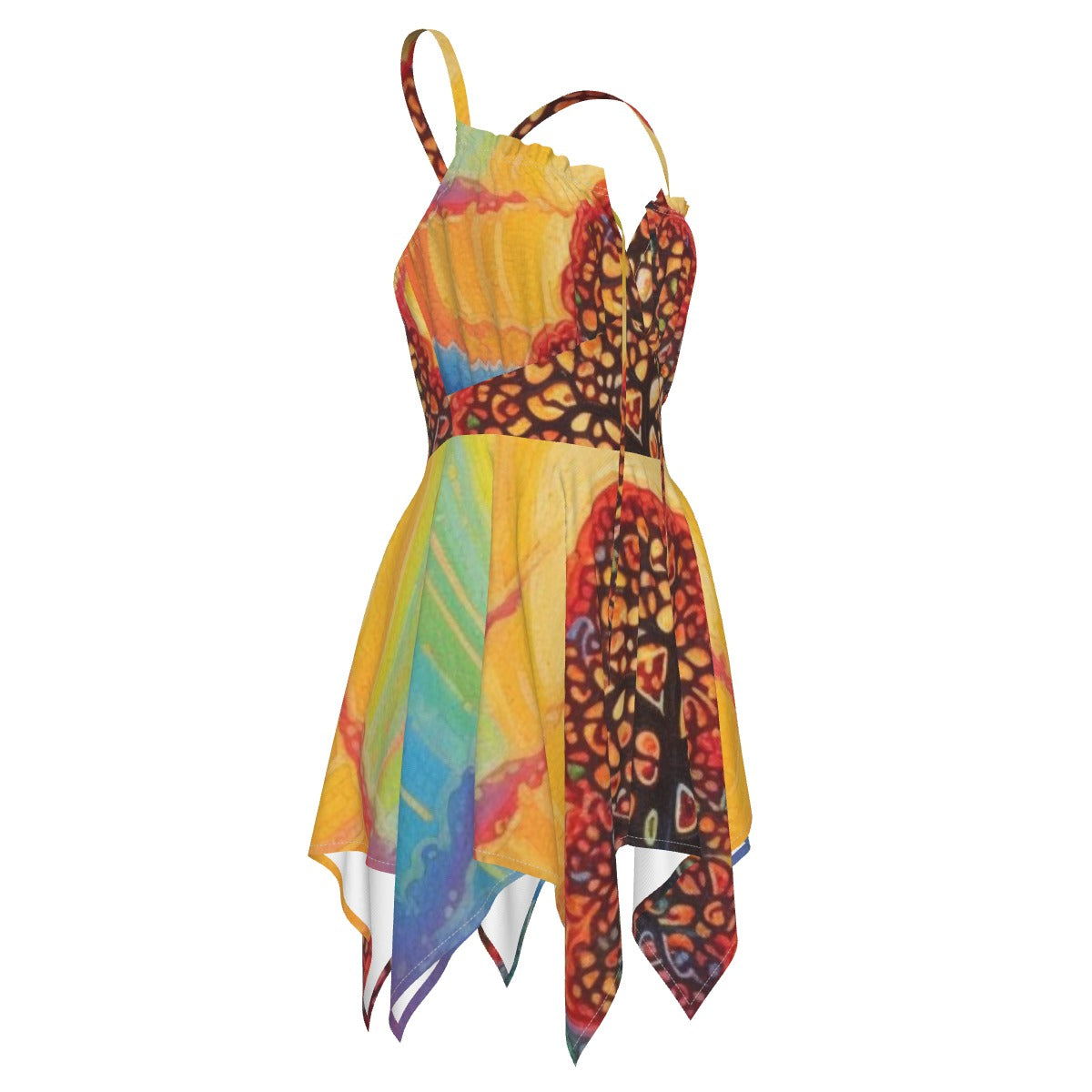 All-Over Print Women's Slip Dress