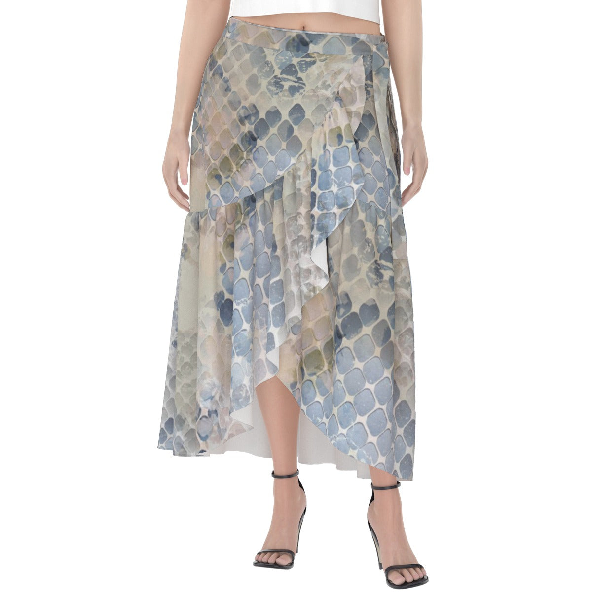 All-Over Print Women's Wrap Skirt