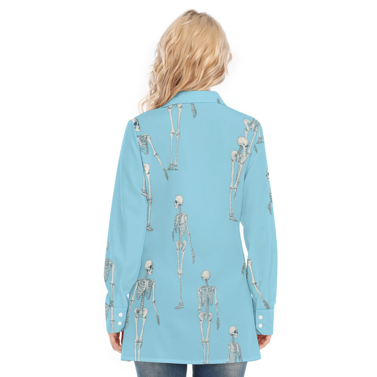 All-Over Print Women's Long Shirt