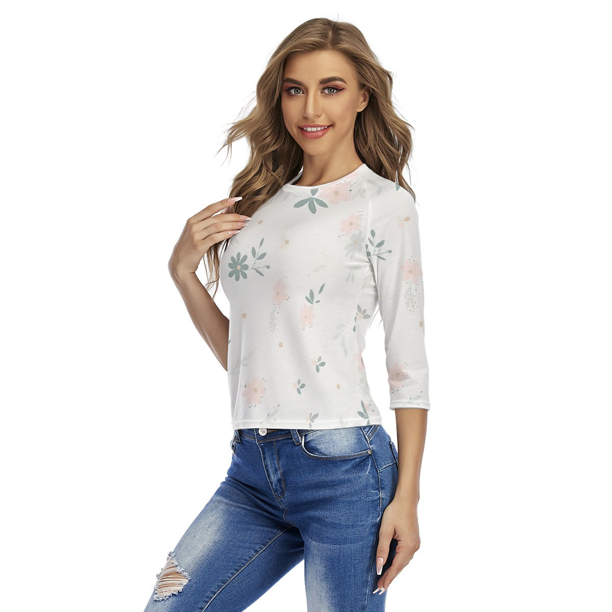 All-Over Print Women's Raglan Sleeves T-shirts