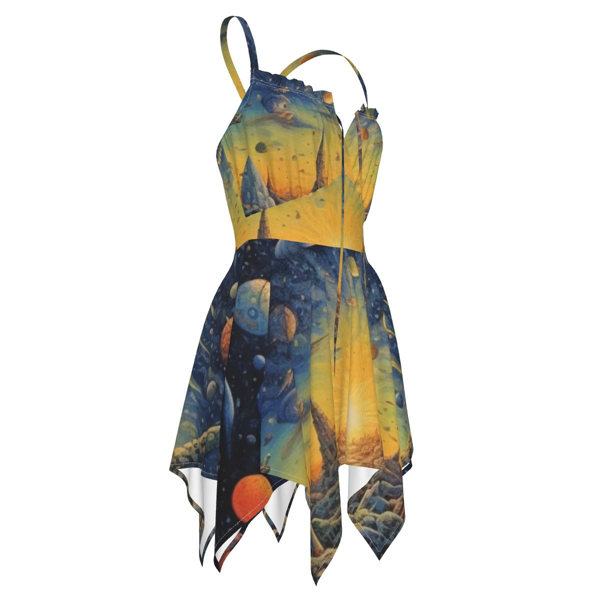 All-Over Print Women's Slip Dress