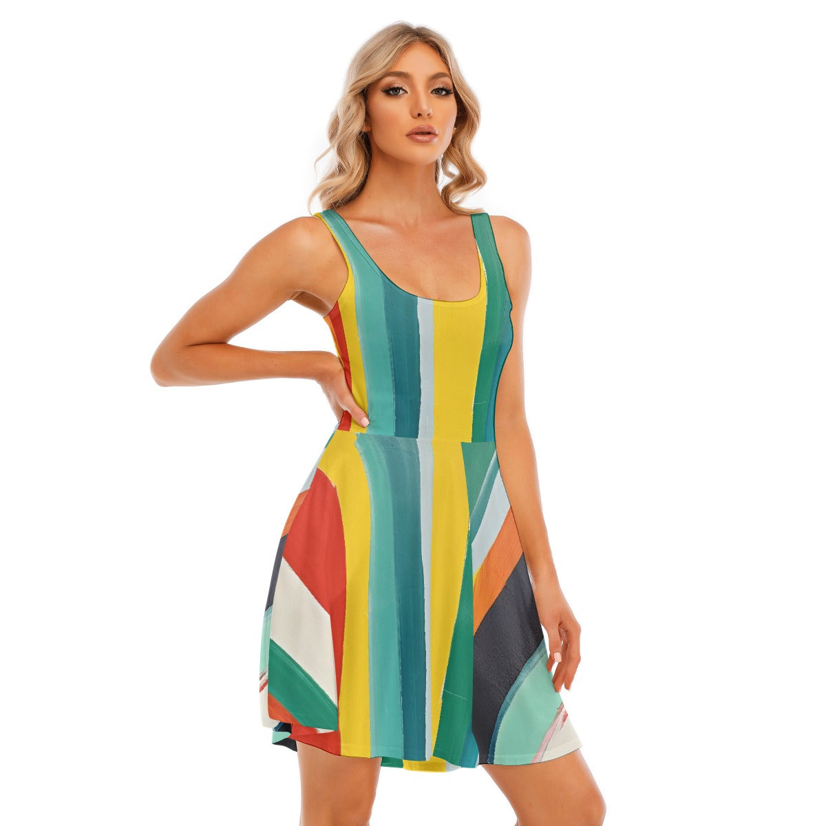 All-Over Print Women's Tank Vest Dress