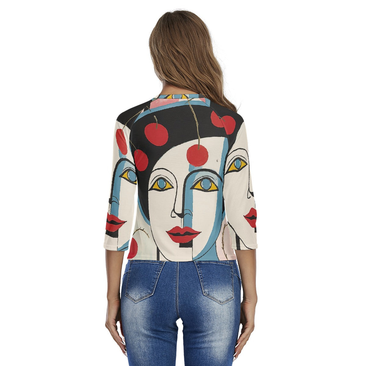 All-Over Print Women's Raglan Sleeves T-shirts