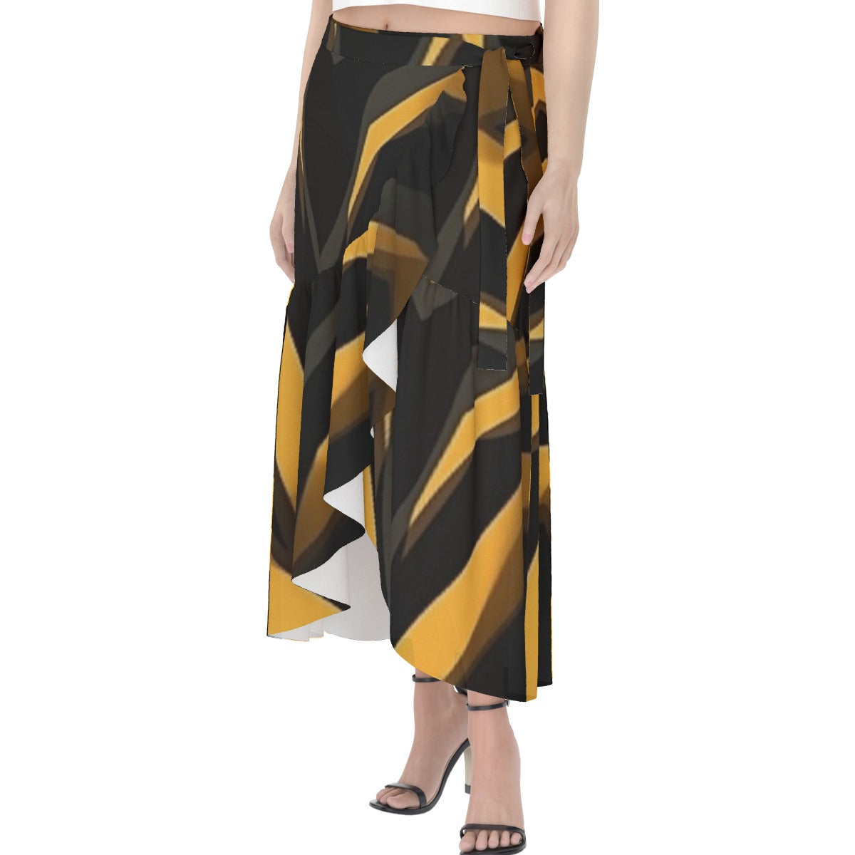 All-Over Print Women's Wrap Skirt