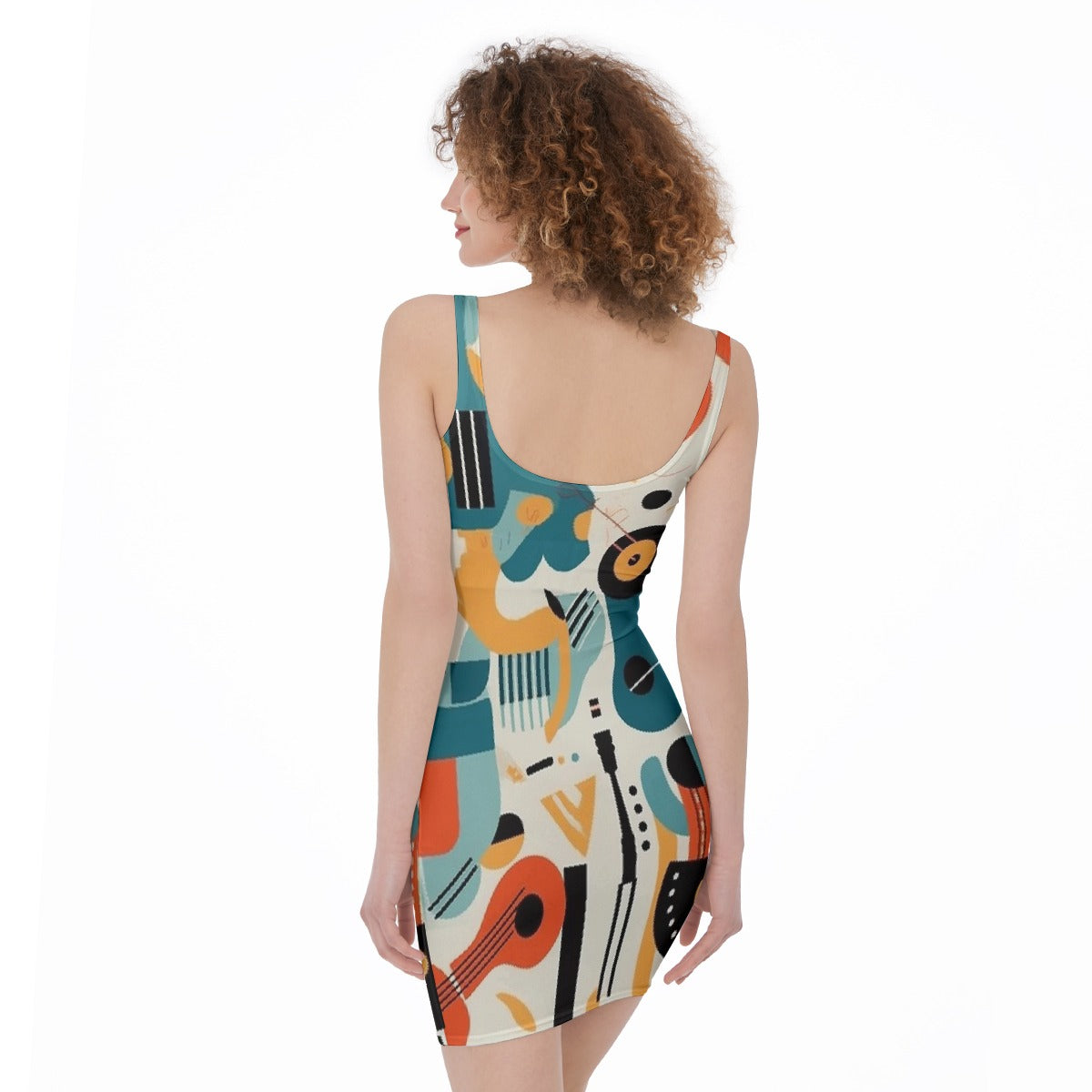 All-Over Print Women's Bodycon Dress