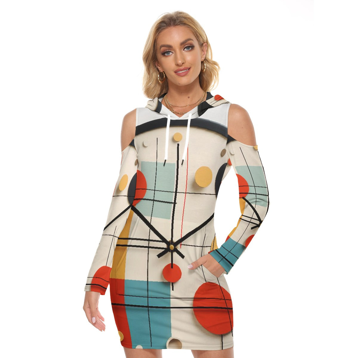 All-Over Print Women's Tight Dress