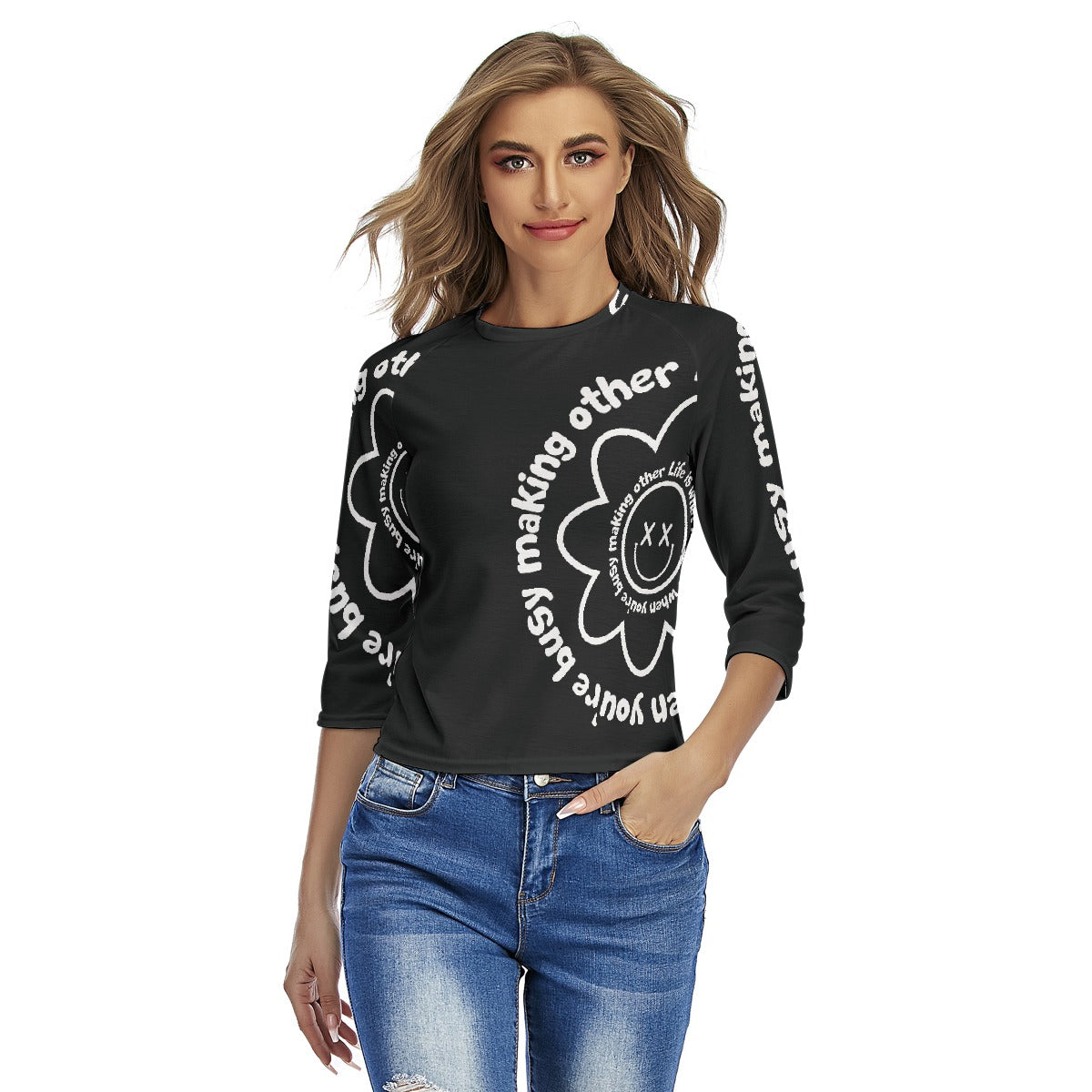 All-Over Print Women's Raglan Sleeves T-shirts