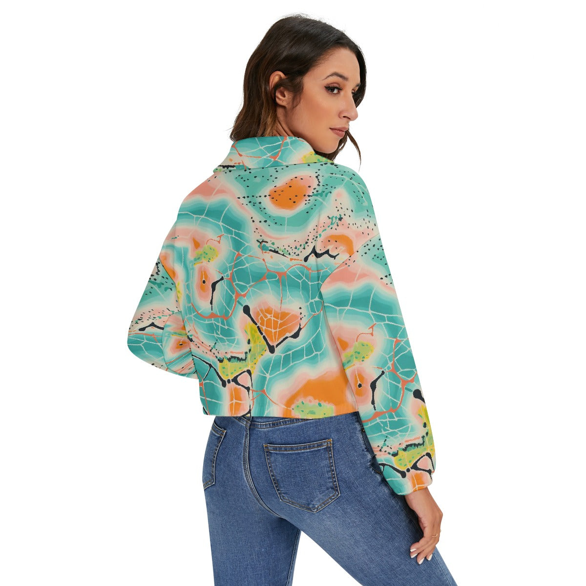 All-Over Print Women's Zip Jacket