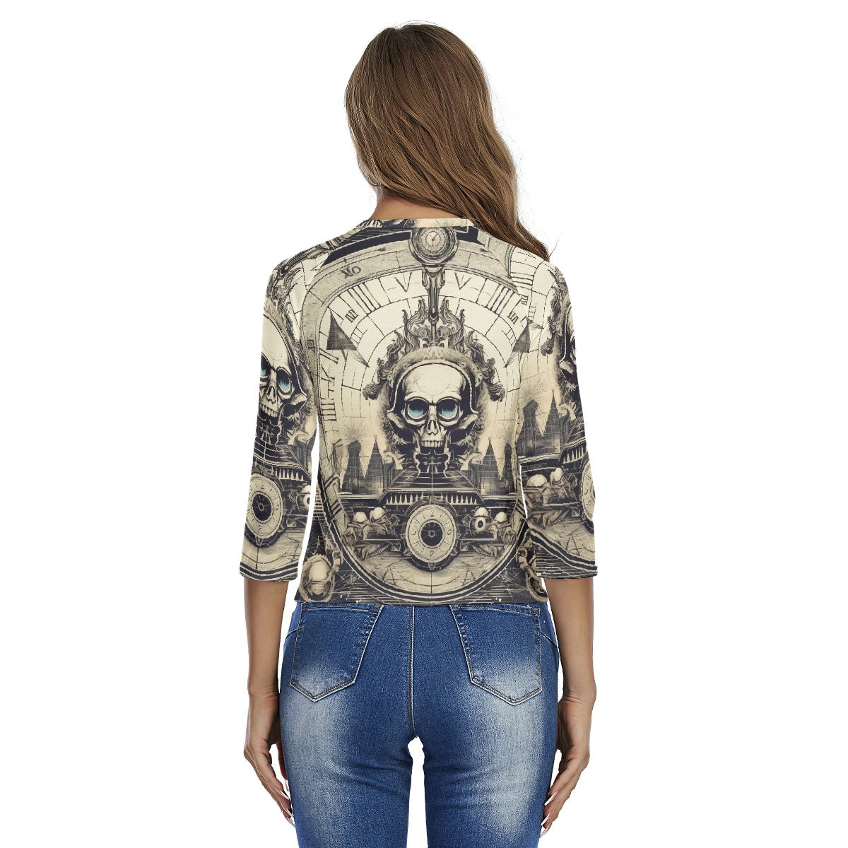 All-Over Print Women's Raglan Sleeves T-shirts