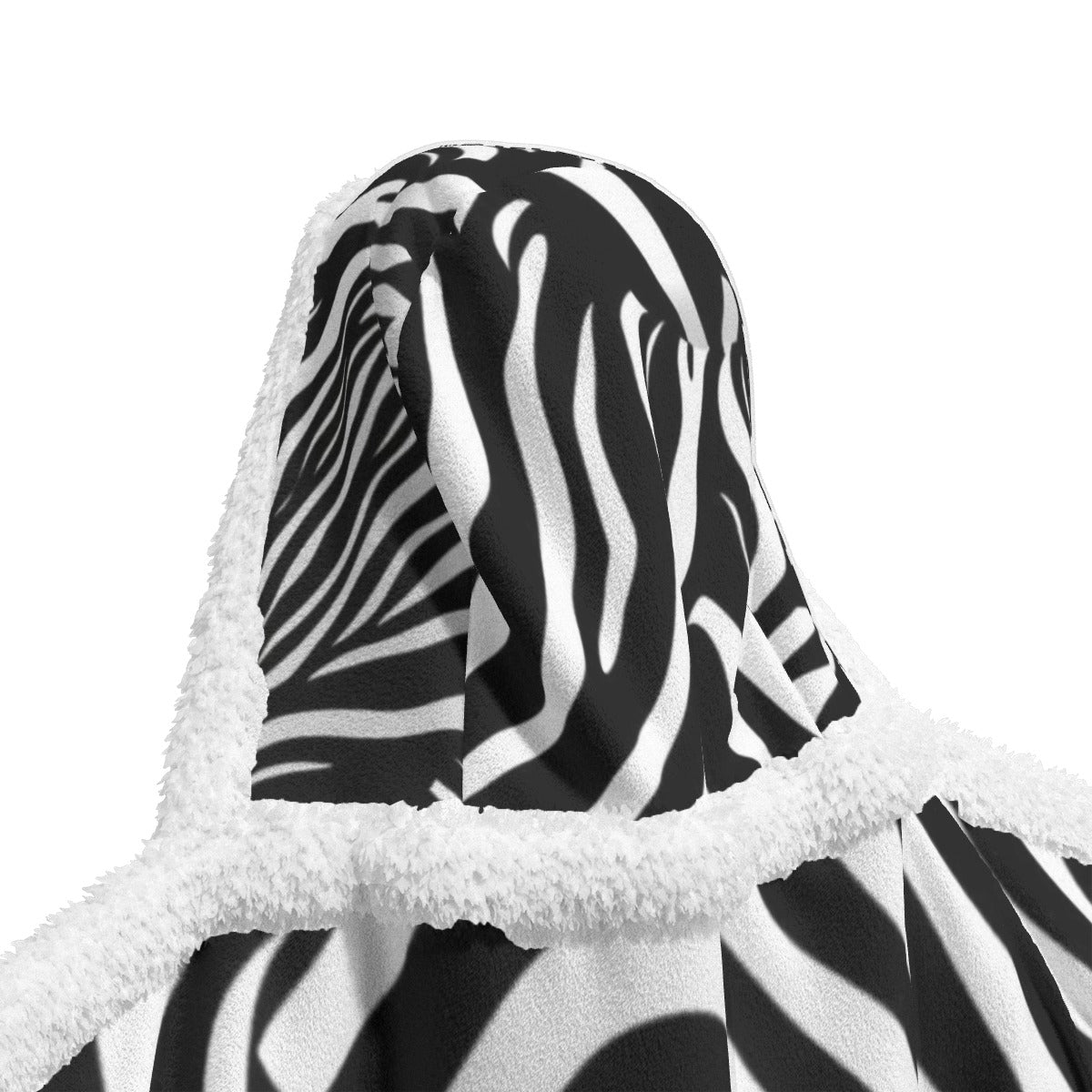 All-Over Print Unisex Wearable Hooded Blanket