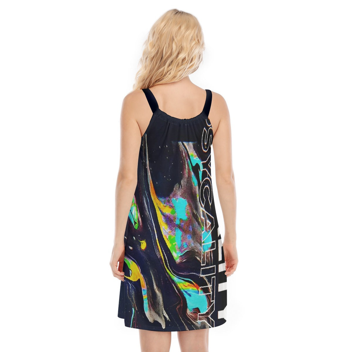 All-Over Print Women's Sleeveless Cami Dress