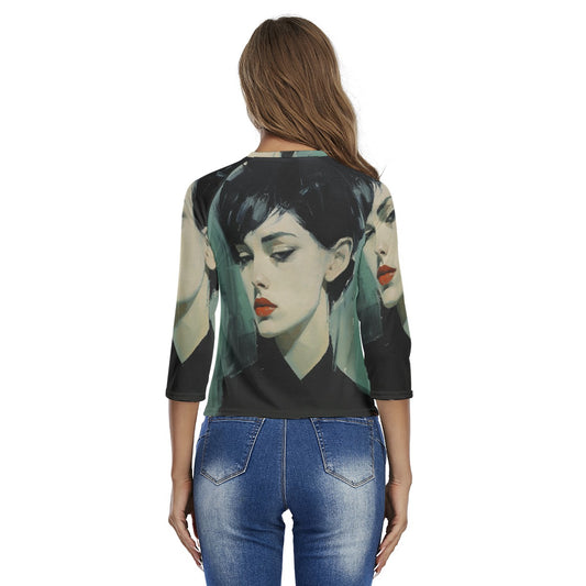 All-Over Print Women's Raglan Sleeves T-shirts