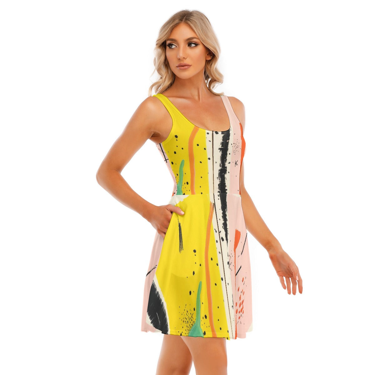 All-Over Print Women's Tank Vest Dress