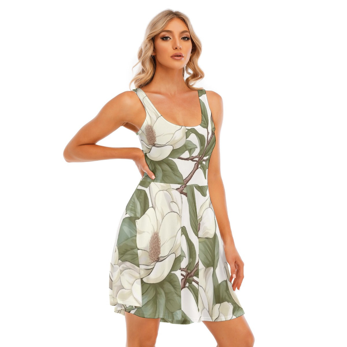 All-Over Print Women's Tank Vest Dress