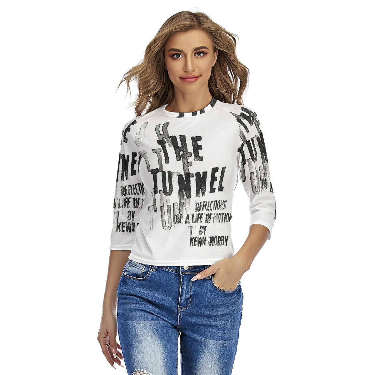 All-Over Print Women's Raglan Sleeves T-shirts