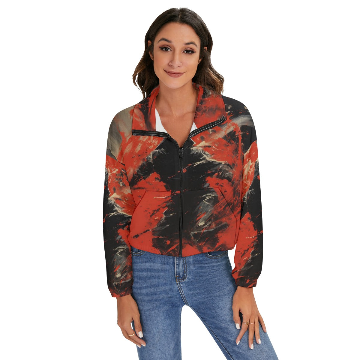 All-Over Print Women's Zip Jacket