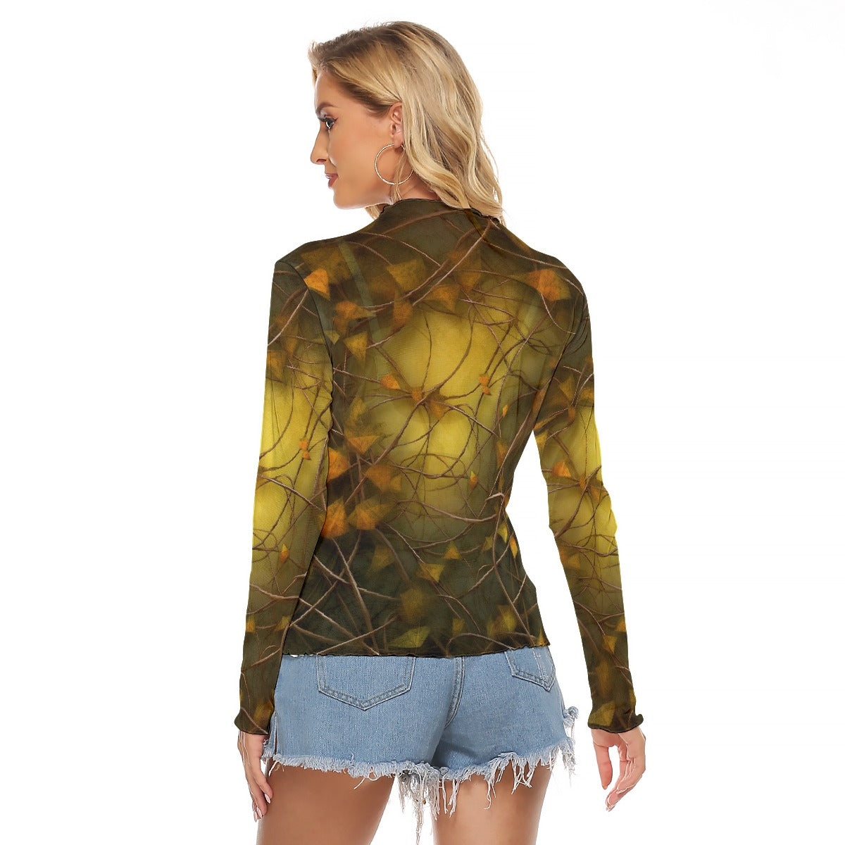 All-Over Print Women's Mesh T-shirt