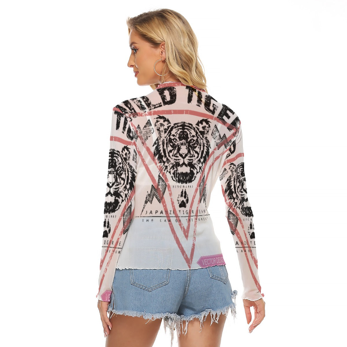 All-Over Print Women's Mesh T-shirt