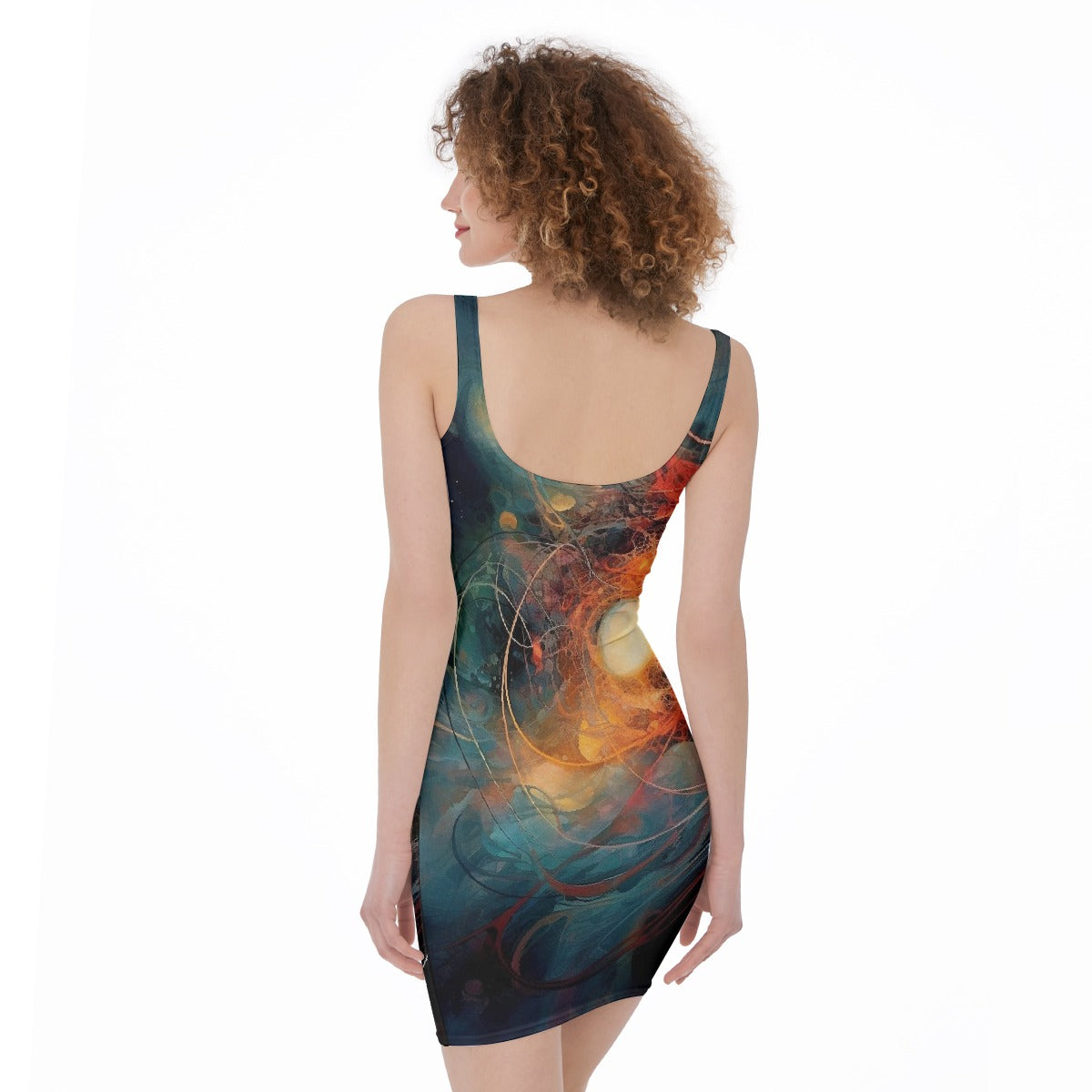 All-Over Print Women's Bodycon Dress