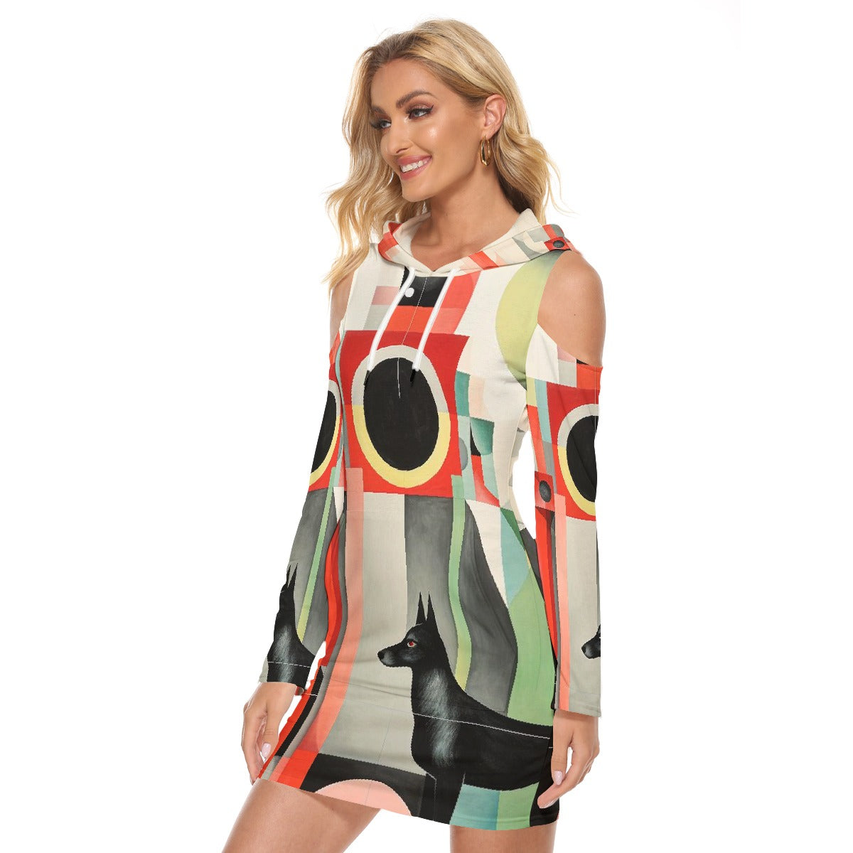 All-Over Print Women's Tight Dress