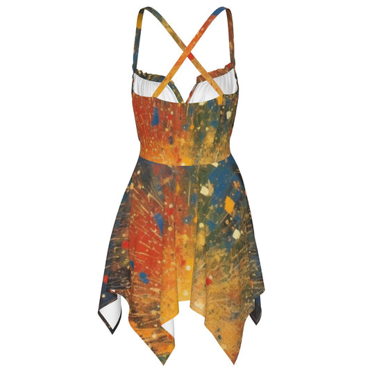 All-Over Print Women's Slip Dress