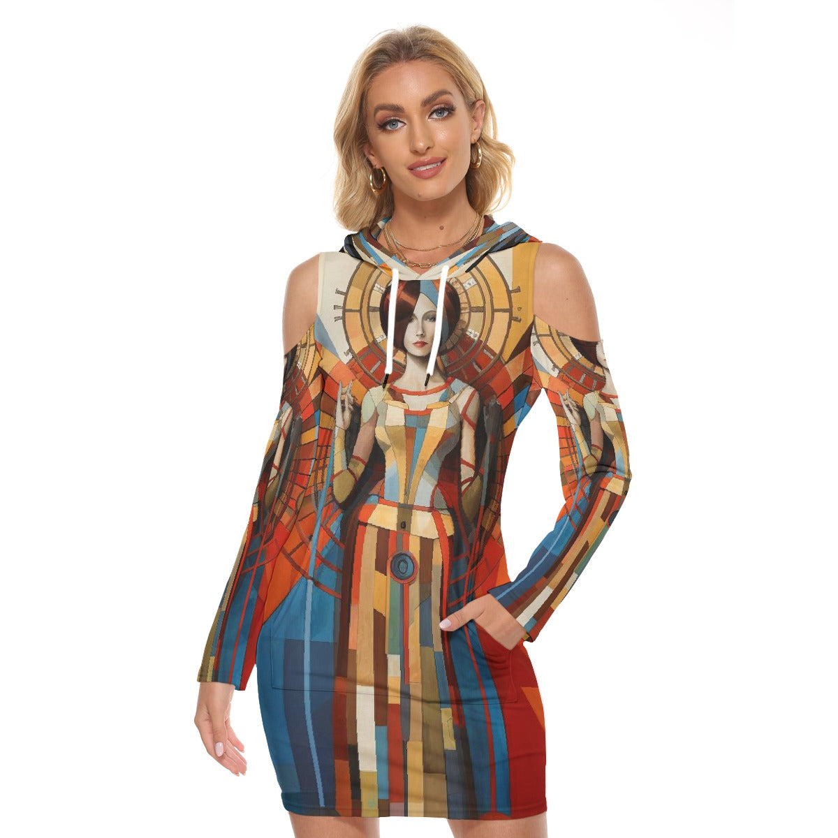 All-Over Print Women's Tight Dress