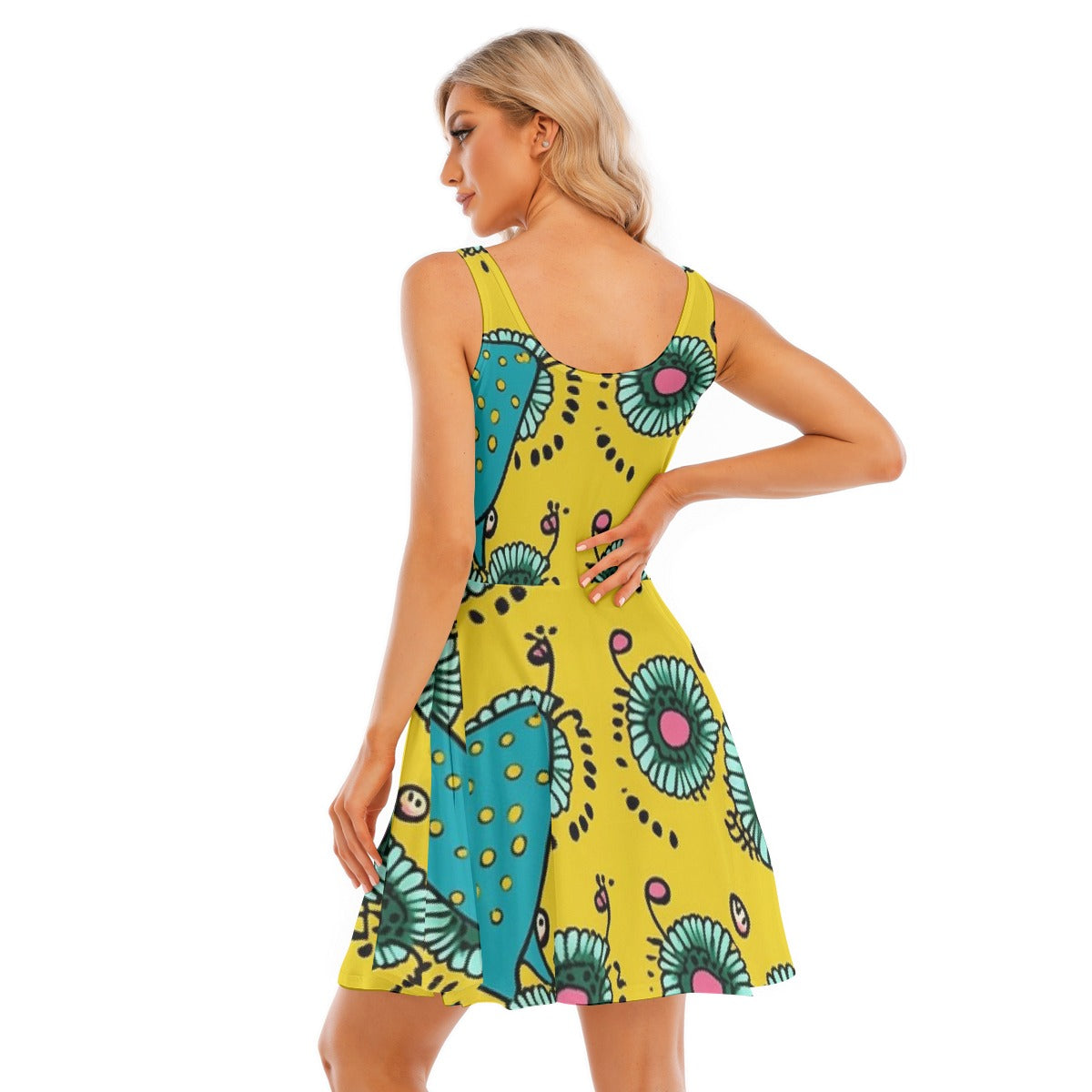 All-Over Print Women's Tank Vest Dress