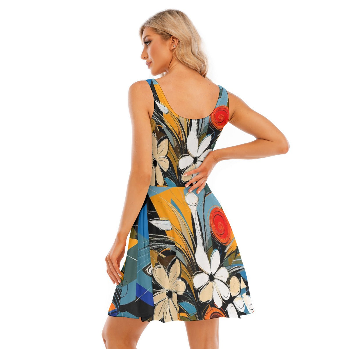 All-Over Print Women's Tank Vest Dress