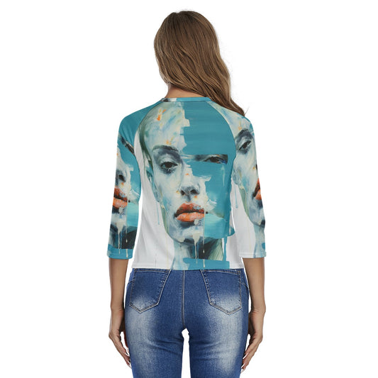 All-Over Print Women's Raglan Sleeves T-shirts