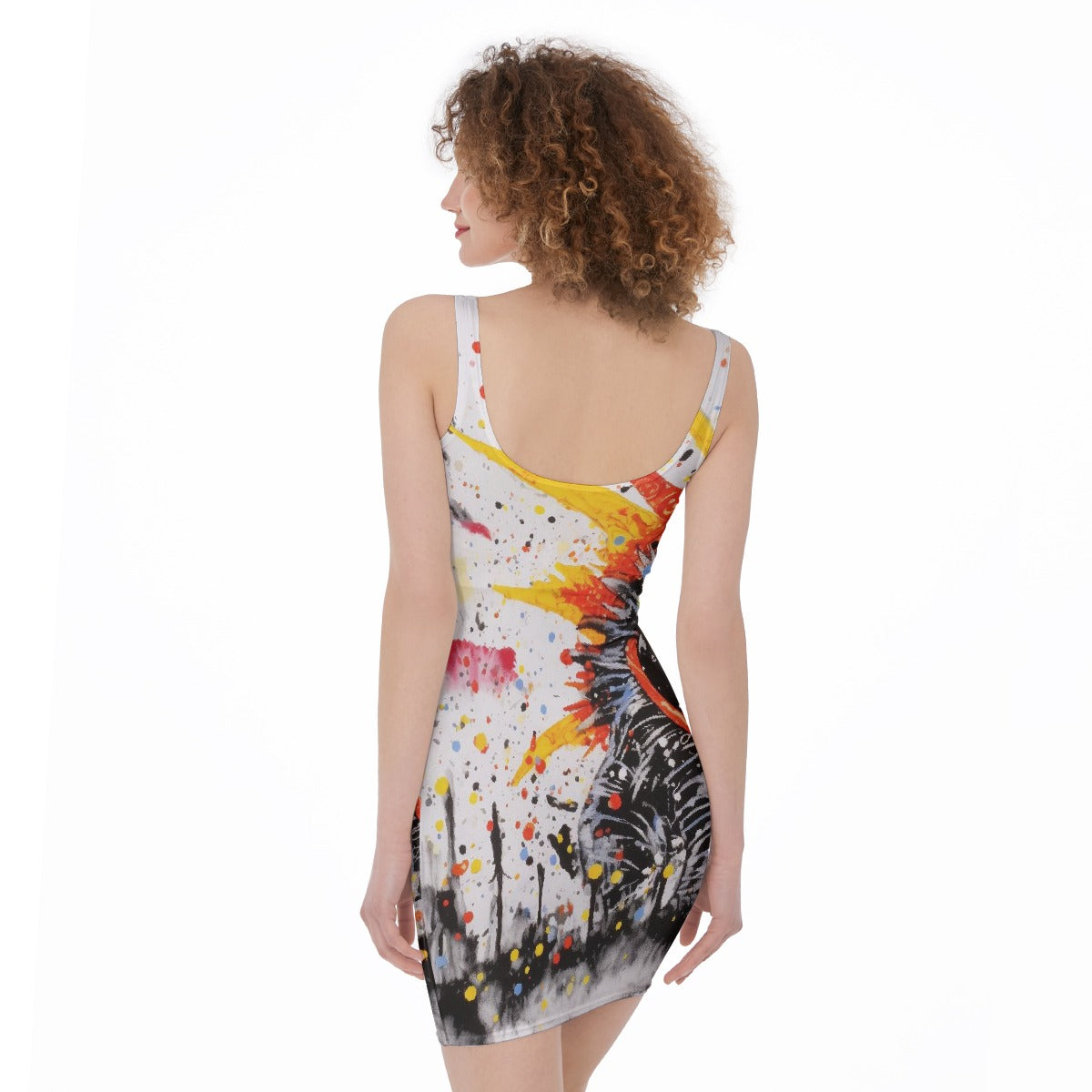 All-Over Print Women's Bodycon Dress