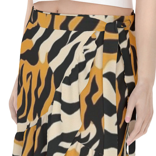 All-Over Print Women's Wrap Skirt