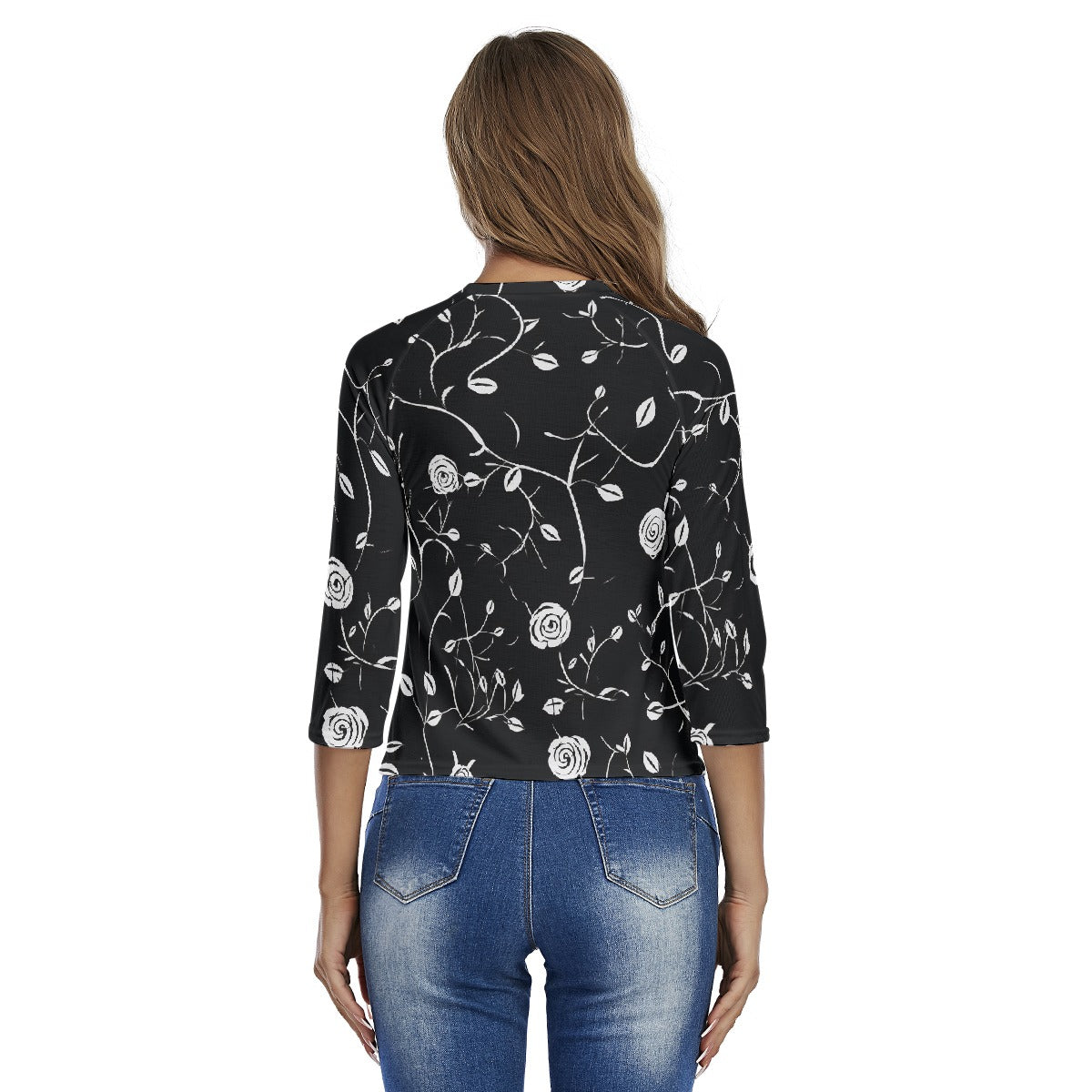 All-Over Print Women's Raglan Sleeves T-shirts