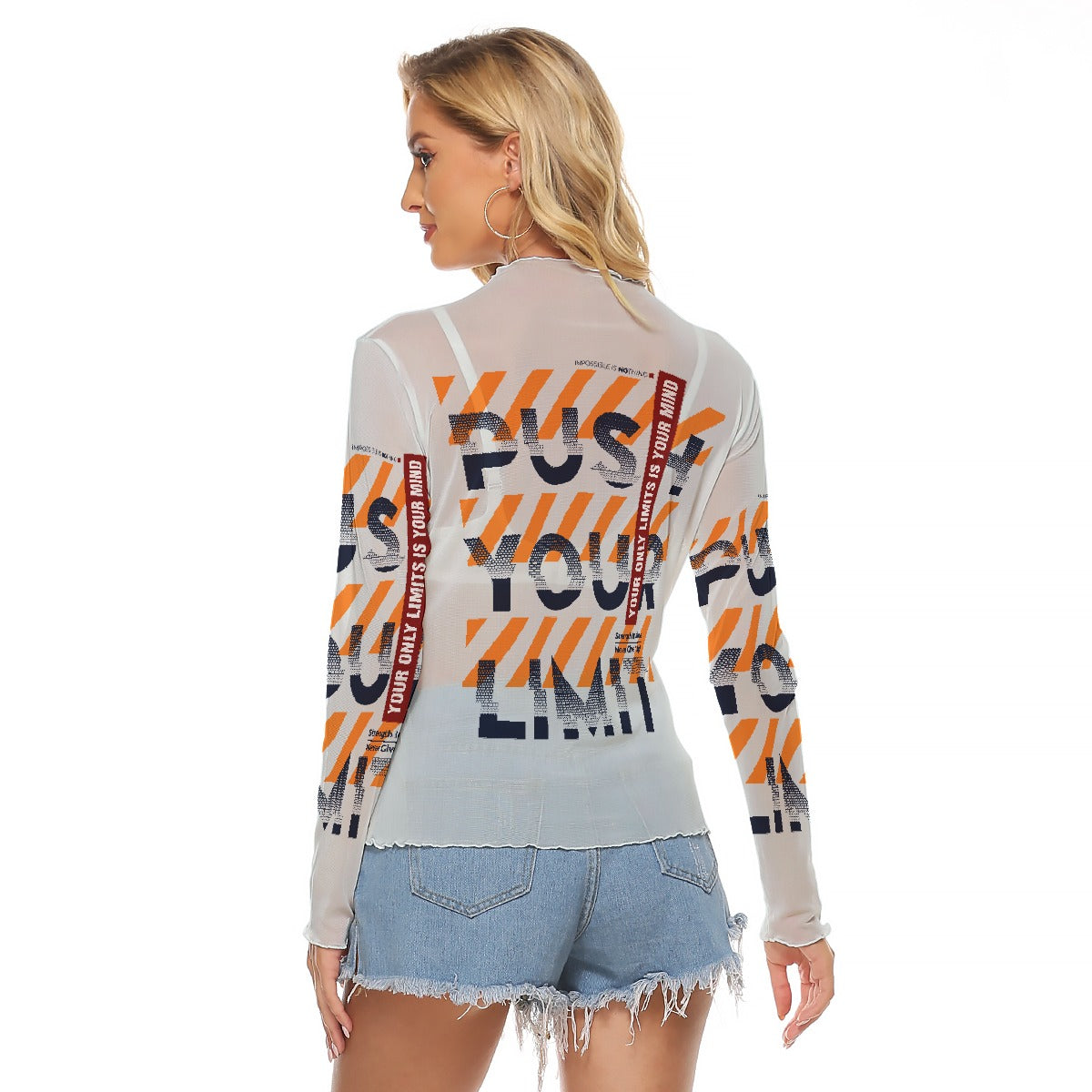 All-Over Print Women's Mesh T-shirt