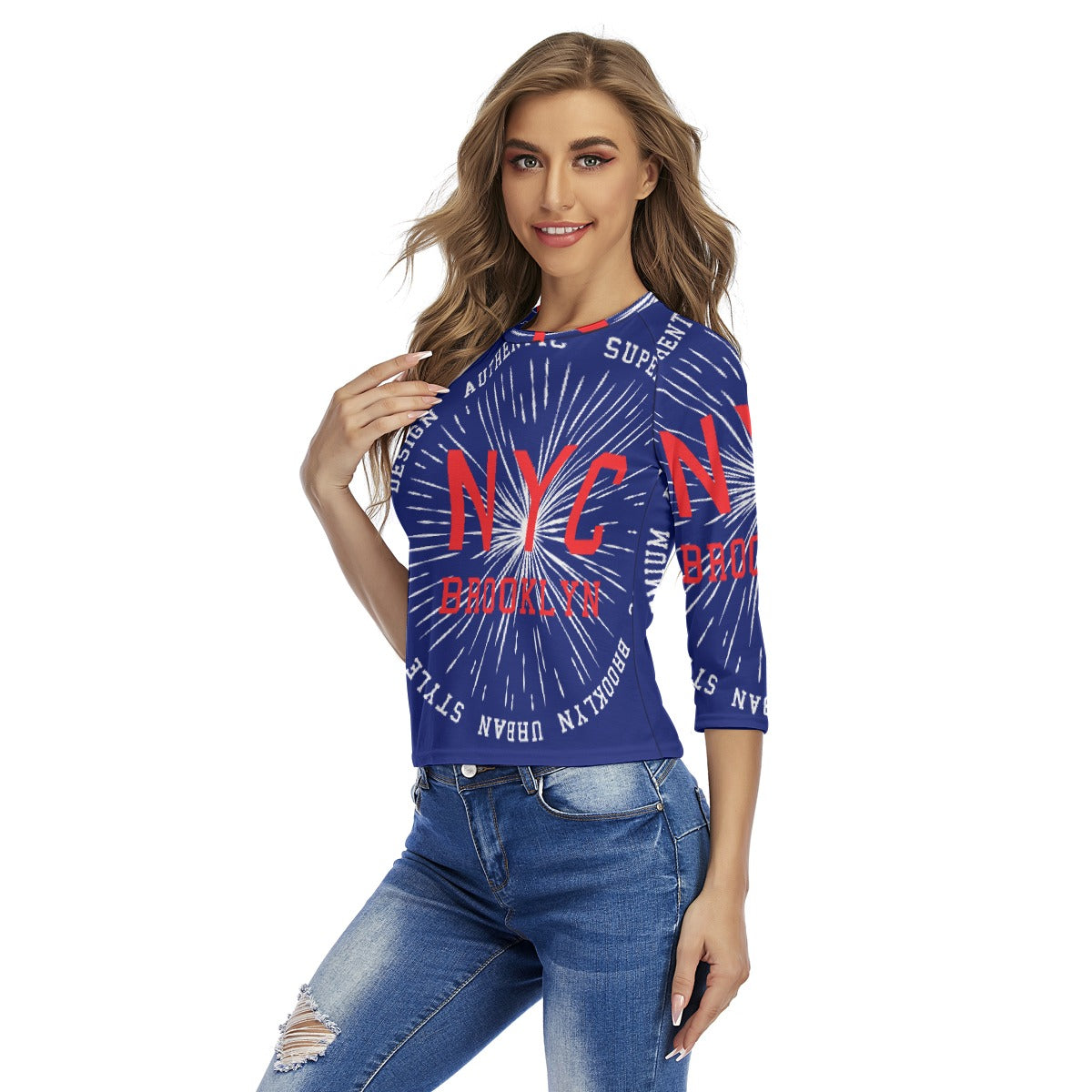 All-Over Print Women's Raglan Sleeves T-shirts